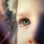 Image of child's eyes