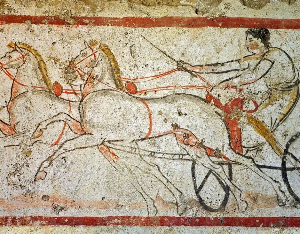 Image from the poem, Chariot of Fire