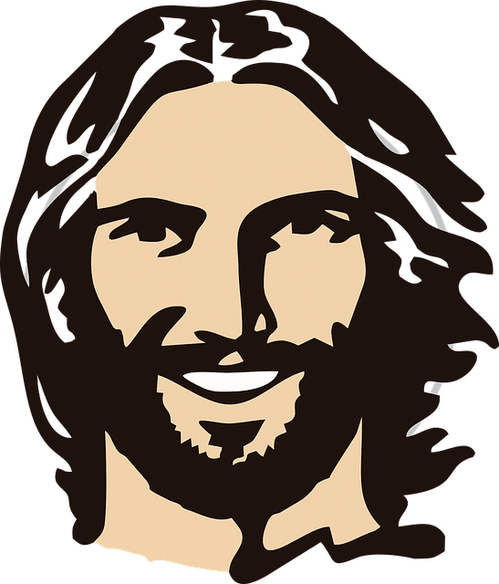 Image of Jesus smiling