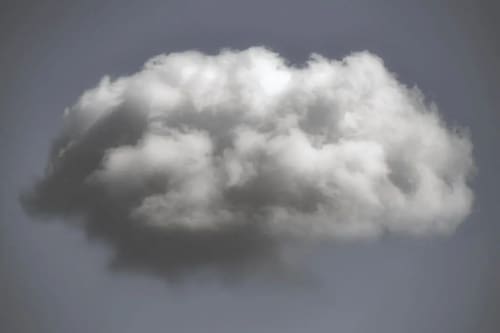 Image to the poem, The Cloud