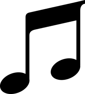 Image of a music note